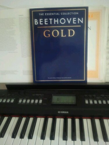 betthoven gold piano noter