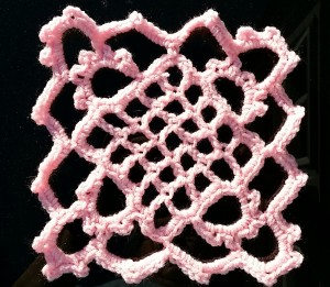 virkad bohusruta bohusstjärna crochet granny square pattern mönster diagram venetian