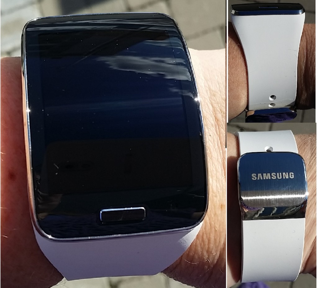 samsung gear s white vit smartwatch smartklocka wearable
