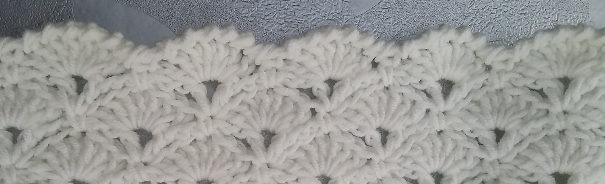 babyfilt baby blanket Crochet Square blanket pattern shell fan stitches