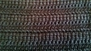 linked double treble crochet länkade stolpar dubbelstolpar