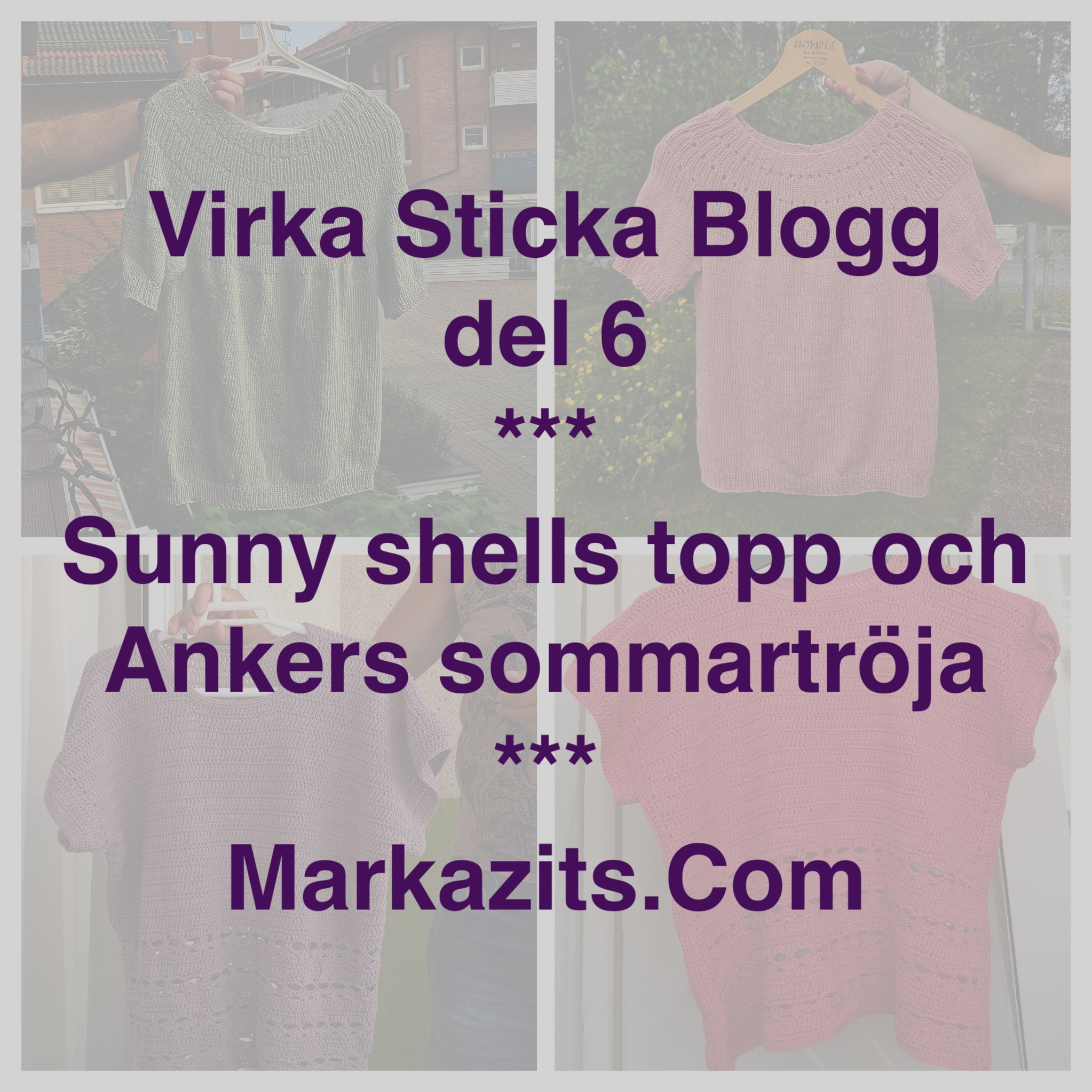 vlogg videoblogg sunny shells topp ankers sommartröja